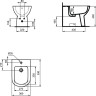 Биде IDEAL STANDARD Tempo T510101